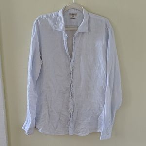Doppelganger 100%Linen button up